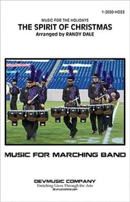 The Spirit of Christmas Marching Band sheet music cover Thumbnail